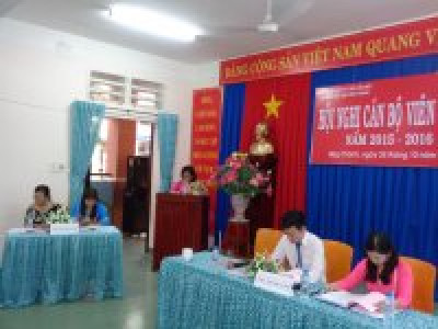 Hội nghị cán bộ viên chức năm học 2015-2016