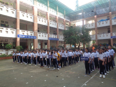 Trường tiểu học Hiệp Thành tổ chức đại hội thể dục thể thao cấp trường