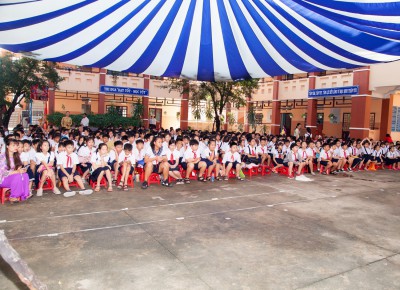 Trường tiểu học Hiệp Thành tổ chức lễ tổng kết năm học 2019-2020