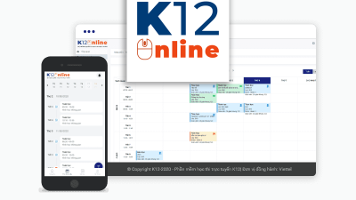 Hướng dẫn học sinh học trực tuyến trên K12 Online
