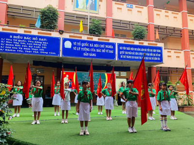 Trường Tiểu học Hiệp Thành tổ chức các hoạt động chào mừng ngày thành lập Quân đội nhân dân Việt Nam 22/12