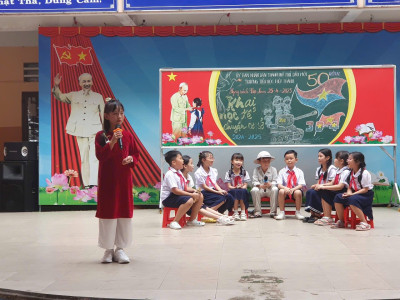 Trường tiểu học Hiệp Thành tổ chức Hội thi “ Thiếu nhi kể chuyện Bác Hồ”