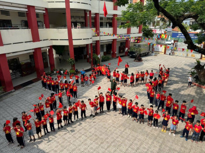 Trường tiểu học Hiệp Thành tổ chức ngày hội “Mừng non sông thống nhất”
