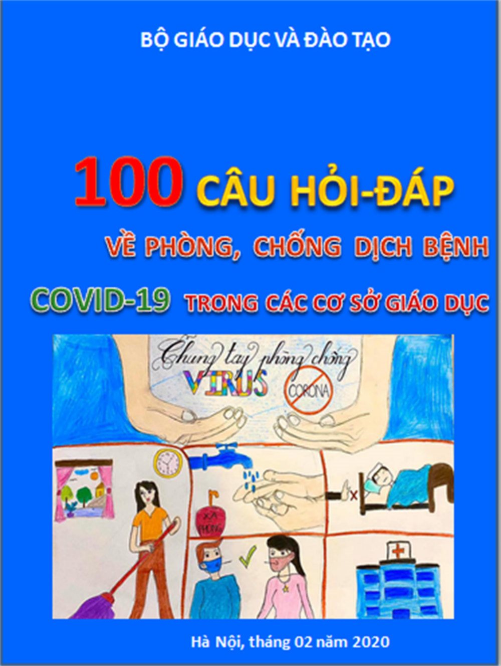 100 câu hỏi đáp phòng chống Covid-19 dành cho cơ sở giáo dục